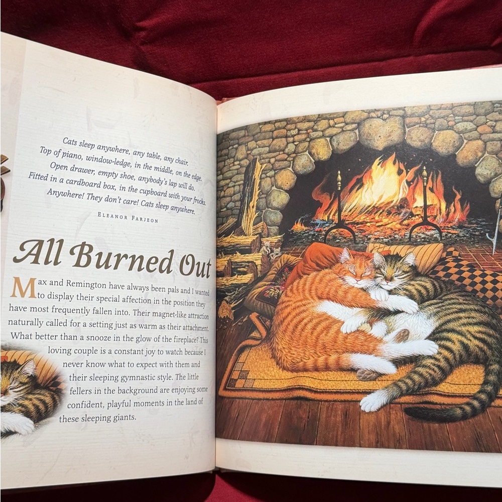 Cats by Nina Lyman Vase Set plus Cat Tales Book - Picture 15 of 15